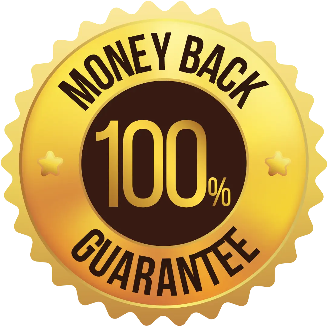 BellyFlush guarantee badge